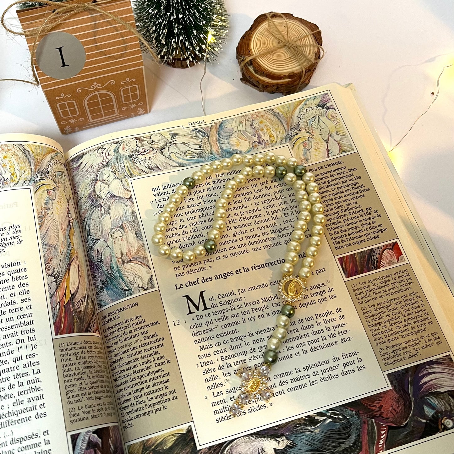 Le Village de Noël - Calendrier de l'Avent Chrétien