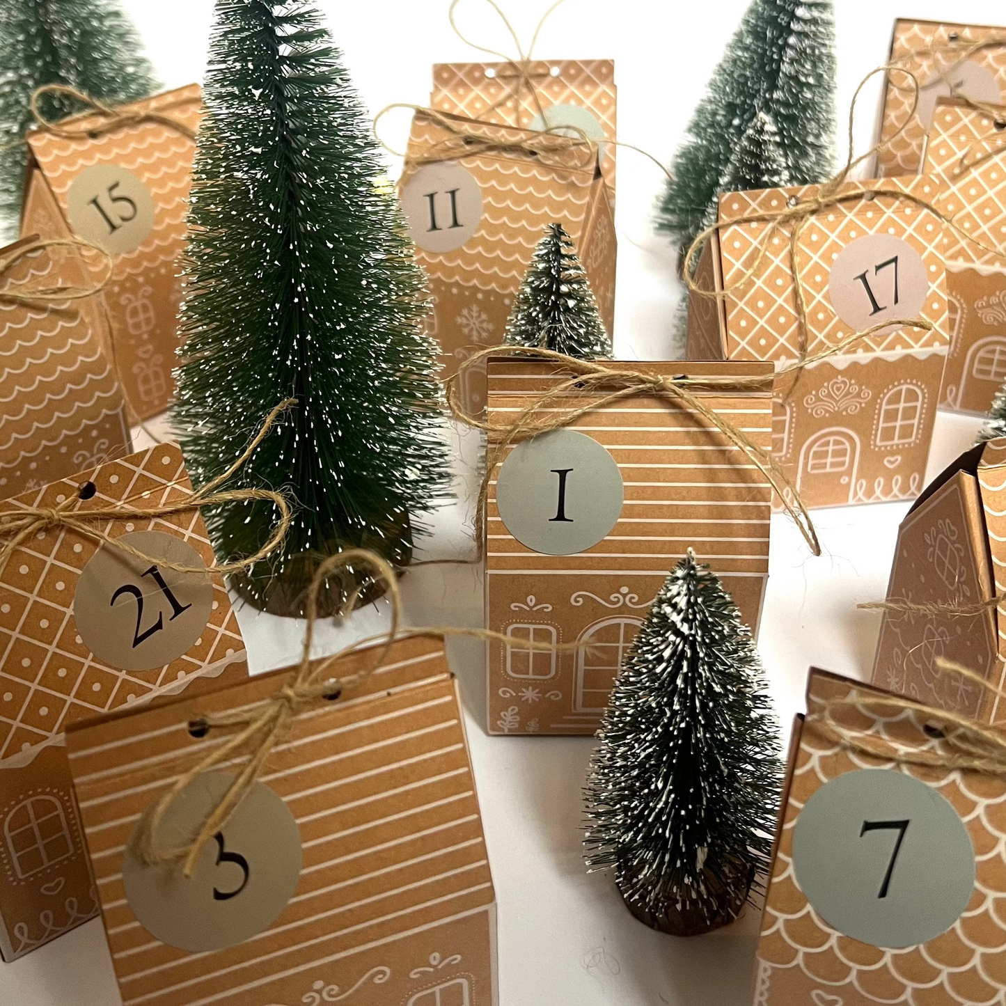 Le Village de Noël - Calendrier de l'Avent Chrétien