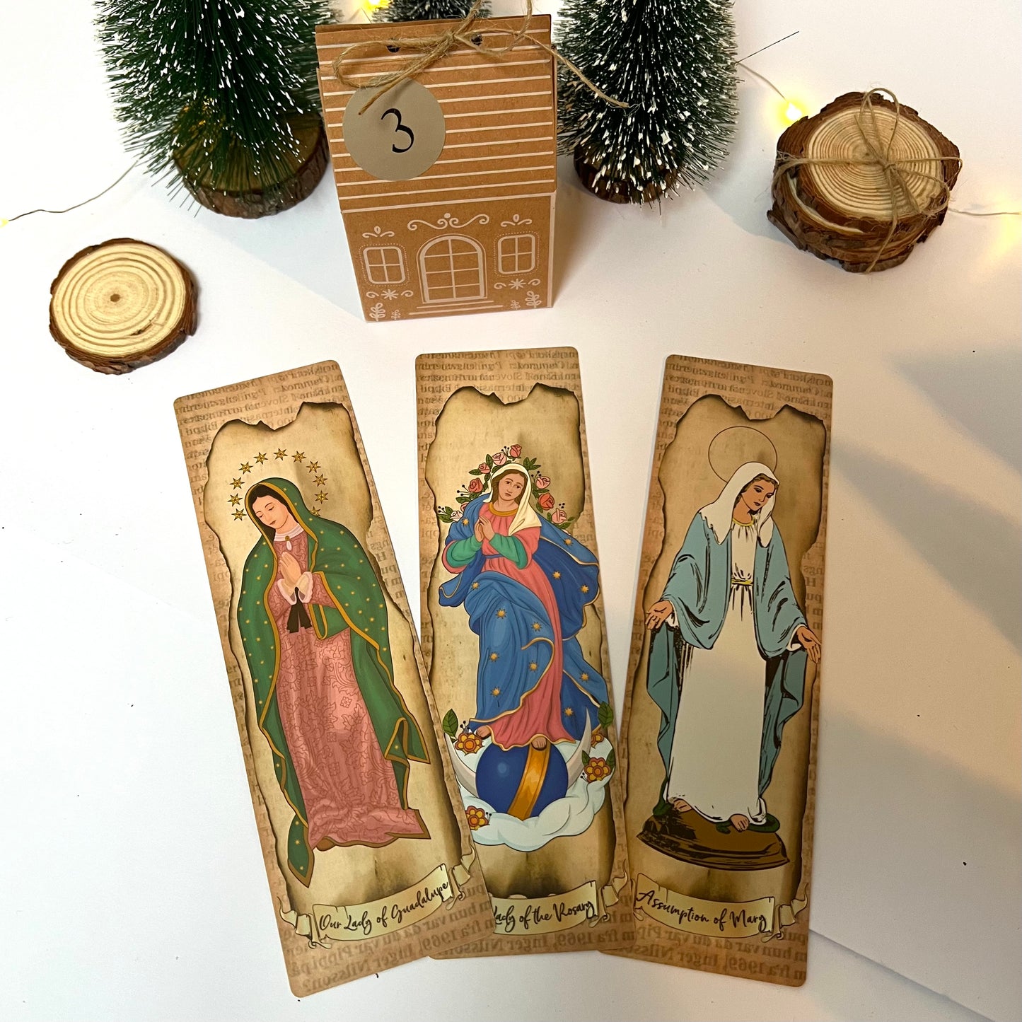 Le Village de Noël - Calendrier de l'Avent Chrétien