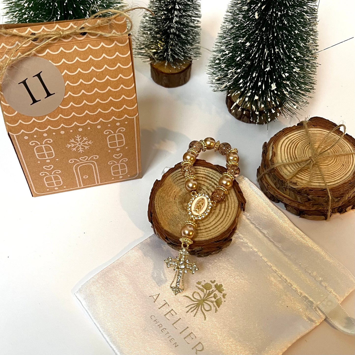 Le Village de Noël - Calendrier de l'Avent Chrétien